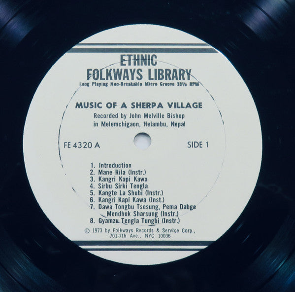 Various : Music Of A Sherpa Village (LP, Album)