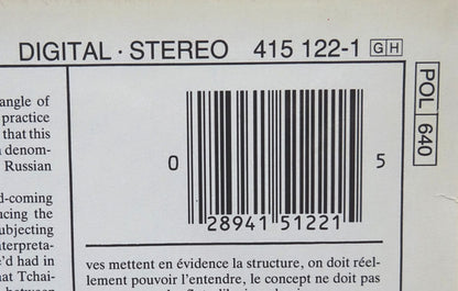 Pyotr Ilyich Tchaikovsky, London Symphony Orchestra, Ivo Pogorelich · Claudio Abbado : Klavierkonzert No. 1 (LP)