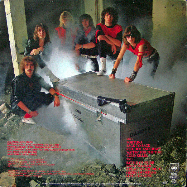 Pretty Maids : Red, Hot And Heavy (LP, Album, RP)