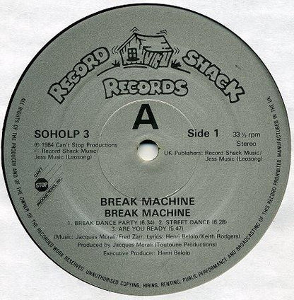 Break Machine : Break Machine (LP, Album)