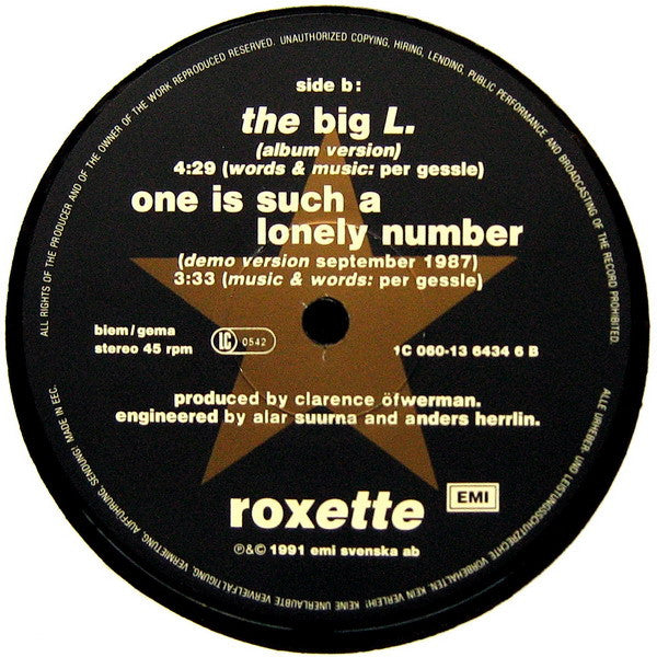 Roxette : The Big L. (12")