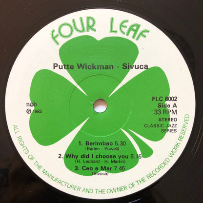 Putte Wickman & Sivuca : Putte Wickman & Sivuca (LP, Album)