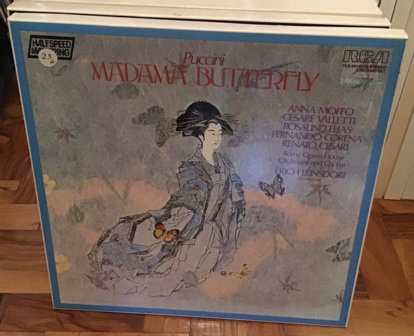 Giacomo Puccini : Madama Butterfly  (3xLP, Promo, W/Lbl, Box)