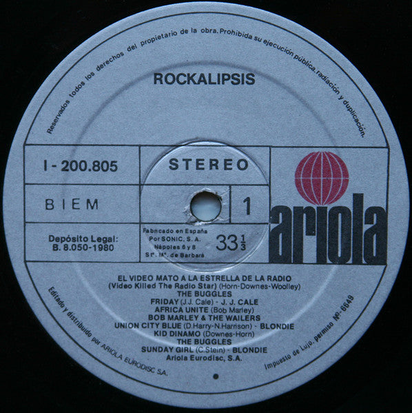 Various : Rockalipsis (LP, Comp)