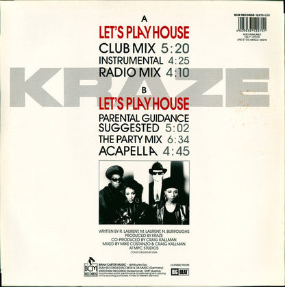 Kraze : Let's Play House (12", Maxi)