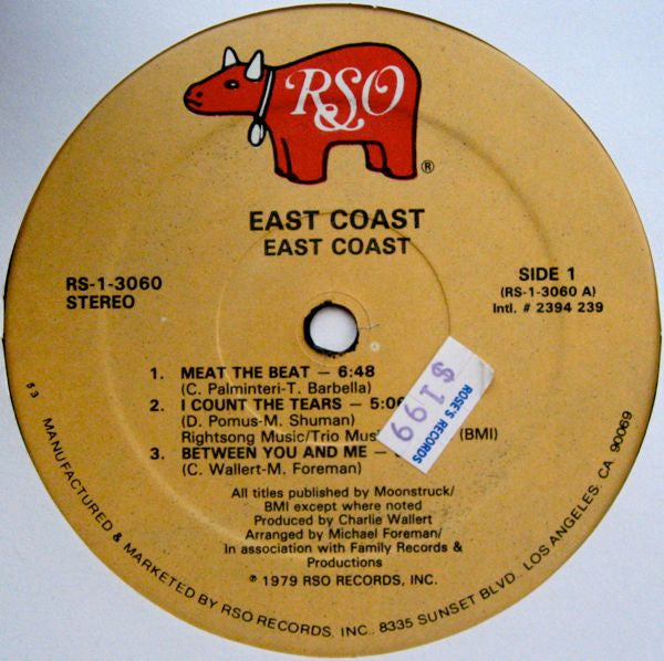 East Coast : East Coast (LP, Album)