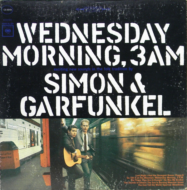 Simon & Garfunkel : Wednesday Morning, 3 A.M. (LP, Album, RE, Ter)