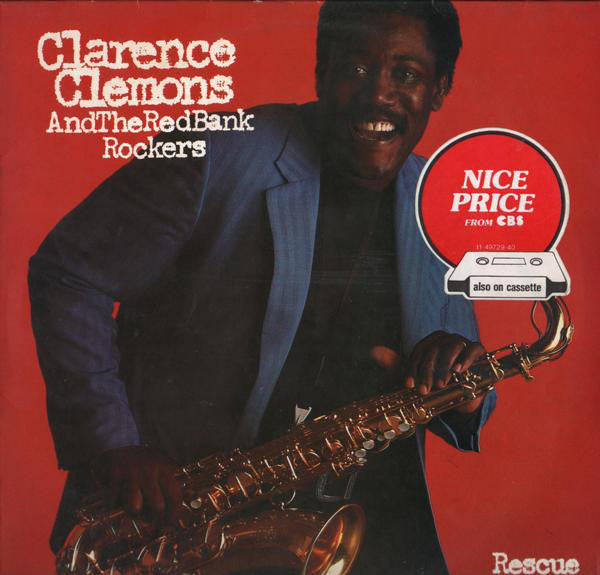 Clarence Clemons And The Red Bank Rockers : Rescue (LP, Album, RE)