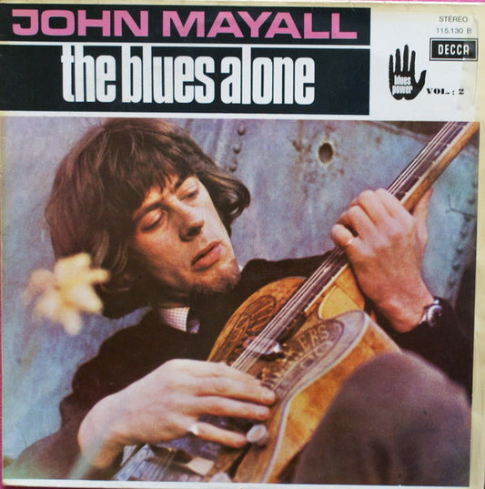 John Mayall : The Blues Alone (LP, Album, RE)