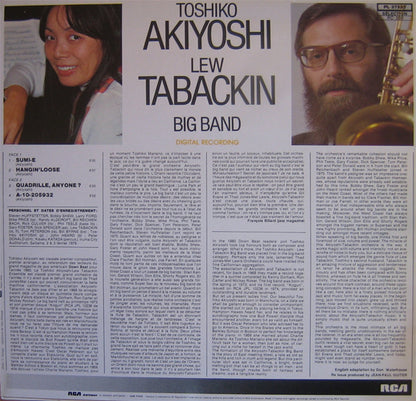 Toshiko Akiyoshi-Lew Tabackin Big Band : Sumi-E (LP, Album, Ora)
