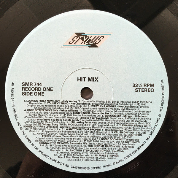 Various : Hit Mix (2xLP, Mixed)