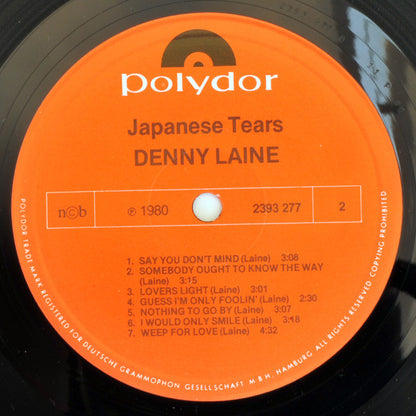 Denny Laine : Japanese Tears (LP, Album)