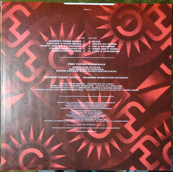 Fine Young Cannibals : Fine Young Cannibals (LP, Album, EMI)