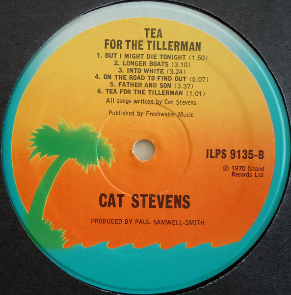 Cat Stevens : Tea For The Tillerman (LP, Album, RE, Ora)