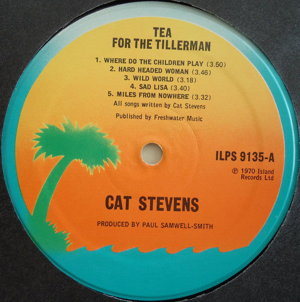 Cat Stevens : Tea For The Tillerman (LP, Album, RE, Ora)