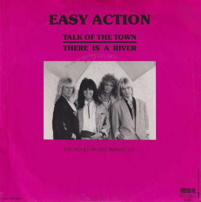 Easy Action : Talk Of The Town (7", Single)