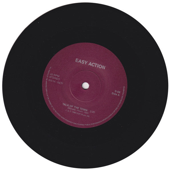 Easy Action : Talk Of The Town (7", Single)