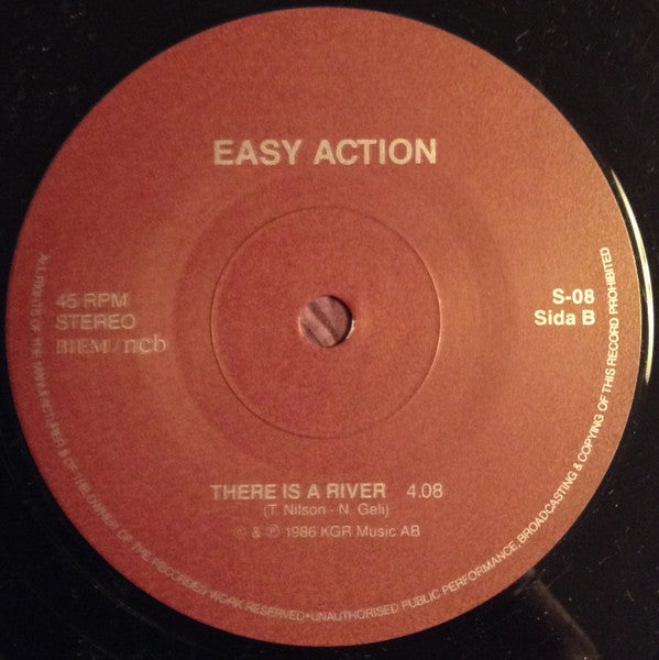 Easy Action : Talk Of The Town (7", Single)