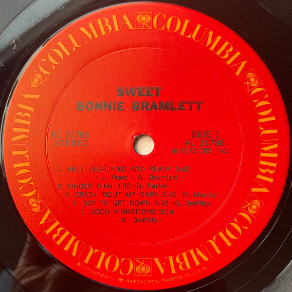 Bonnie Bramlett : Sweet Bonnie Bramlett (LP, Album, San)