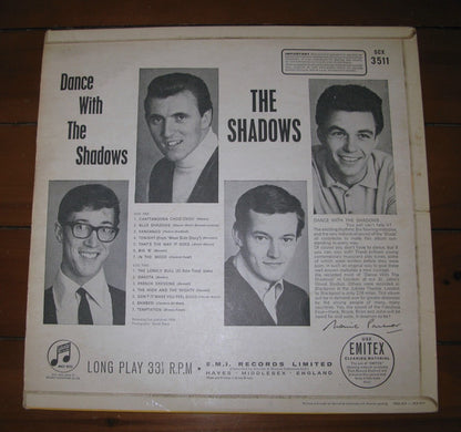 The Shadows : Dance With The Shadows (LP, Album)