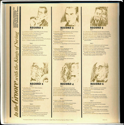 Various : In The Groove With The Kings Of Swing (Box + 6xLP, Comp)