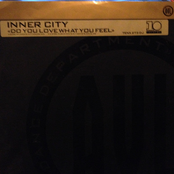 Inner City : Do You Love What You Feel (12", Promo)