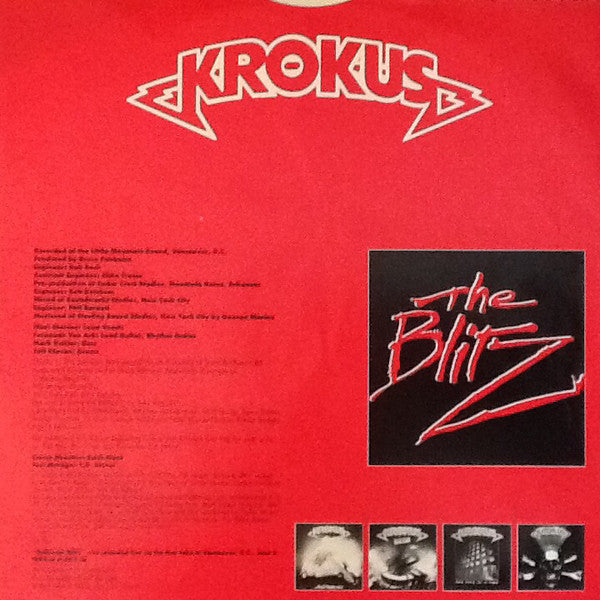 Krokus : The Blitz (LP, Album)