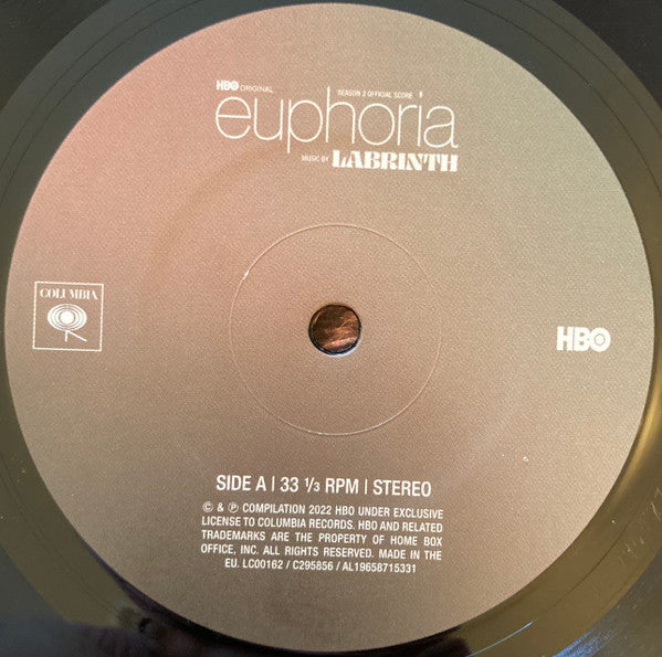 Labrinth : Euphoria Season 2 Official Score (From The HBO Original Series) (LP, Album)
