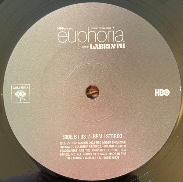 Labrinth : Euphoria Season 2 Official Score (From The HBO Original Series) (LP, Album)