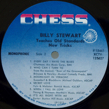Billy Stewart : Billy Stewart Teaches Old Standards New Tricks (LP, Album, Mono)