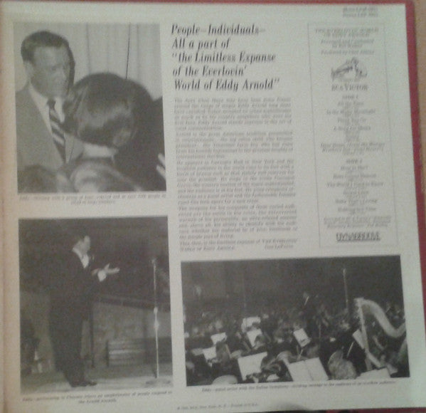 Eddy Arnold : The Everlovin' World Of Eddy Arnold (LP, Album, RE)