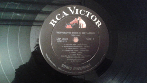 Eddy Arnold : The Everlovin' World Of Eddy Arnold (LP, Album, RE)