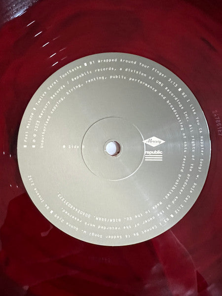 Post Malone : Twelve Carat Toothache (2xLP, Album, Red)