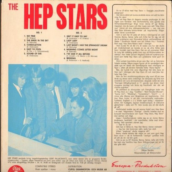 The Hep Stars : The Hep Stars (LP, Album)