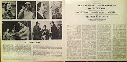 "My Fair Lady" Original London Cast, Rex Harrison, Julie Andrews With Stanley Holloway Book And Lyrics By Alan Jay Lerner Music By Frederick Loewe : My Fair Lady (LP, Album, RE)