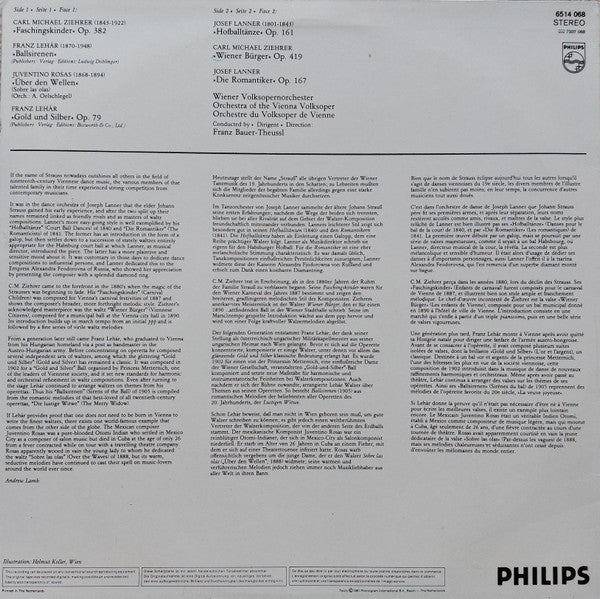 Wiener Volksopernorchester, Franz Bauer-Theussl : Famous Waltzes - Berühmte Walzer, Volume 2 (LP, Comp)
