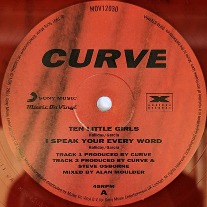 Curve : Blindfold EP (12", EP, Ltd, Num, Red)