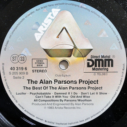 The Alan Parsons Project : The Best Of The Alan Parsons Project (LP, Comp, Club, Gat)