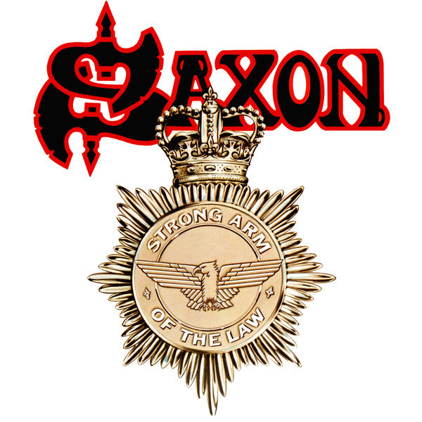 Saxon : Strong Arm Of The Law (LP, Album, RE)