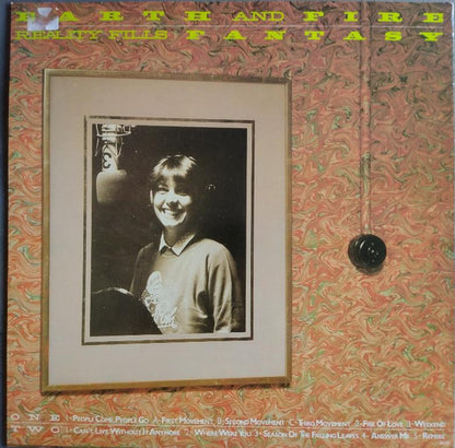 Earth And Fire : Reality Fills Fantasy (LP, Album, RE)