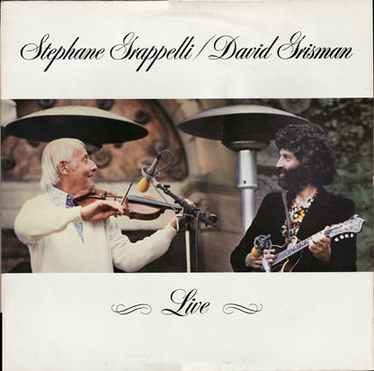 Stéphane Grappelli / David Grisman : Live (LP, Album, Gat)