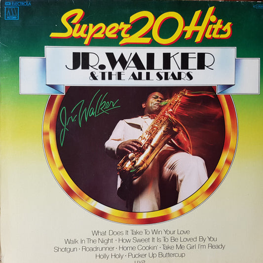 Junior Walker & The All Stars : 20 Super Hits (LP, Comp)