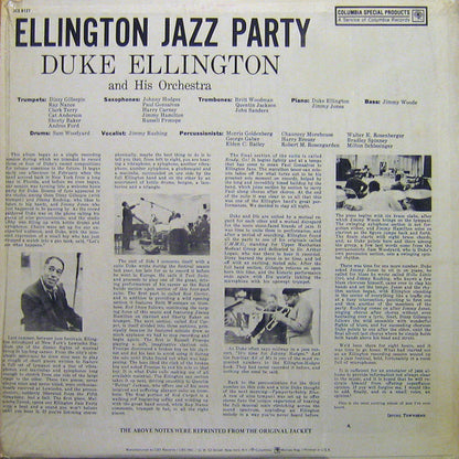 Duke Ellington And His Orchestra : Ellington Jazz Party In Stereo (LP, Album, RE)