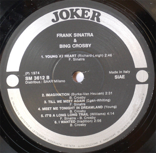 Frank Sinatra & Bing Crosby : Frank Sinatra & Bing Crosby (LP, Comp)