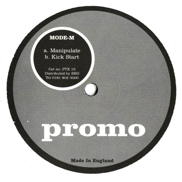 Mode-M (2) : Manipulate / Kick Start (12", Promo)