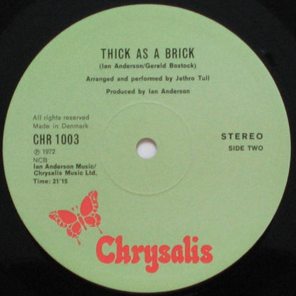 Jethro Tull : Thick As A Brick (LP, Album)