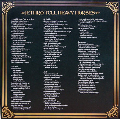 Jethro Tull : Heavy Horses (LP, Album)