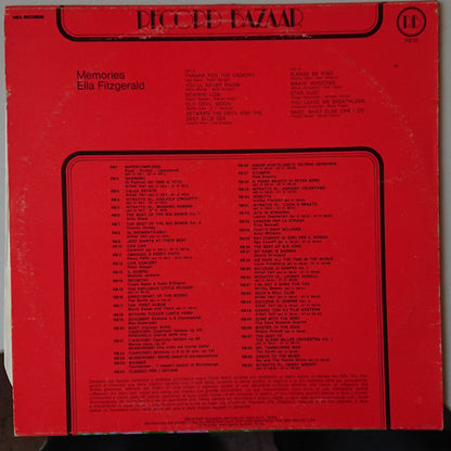 Ella Fitzgerald : Memories (LP, Comp)
