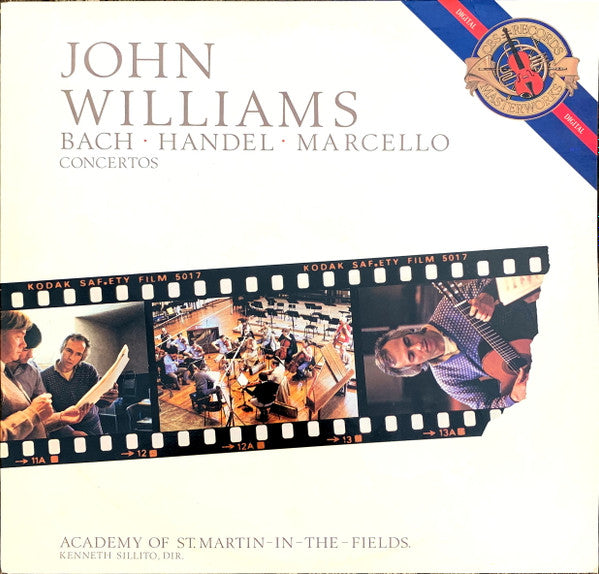 Johann Sebastian Bach ∙ Georg Friedrich Händel ∙  Alessandro Marcello, John Williams (7), The Academy Of St. Martin-in-the-Fields, Kenneth Sillito : Concertos (LP, Album)