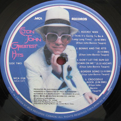 Elton John : Greatest Hits (LP, Comp)